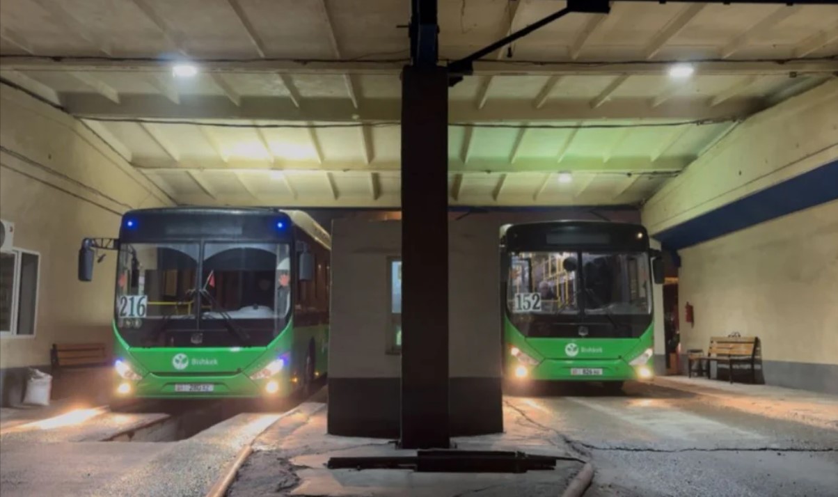 Бишкекте коомдук транспорттор текшерүүдөн өттү