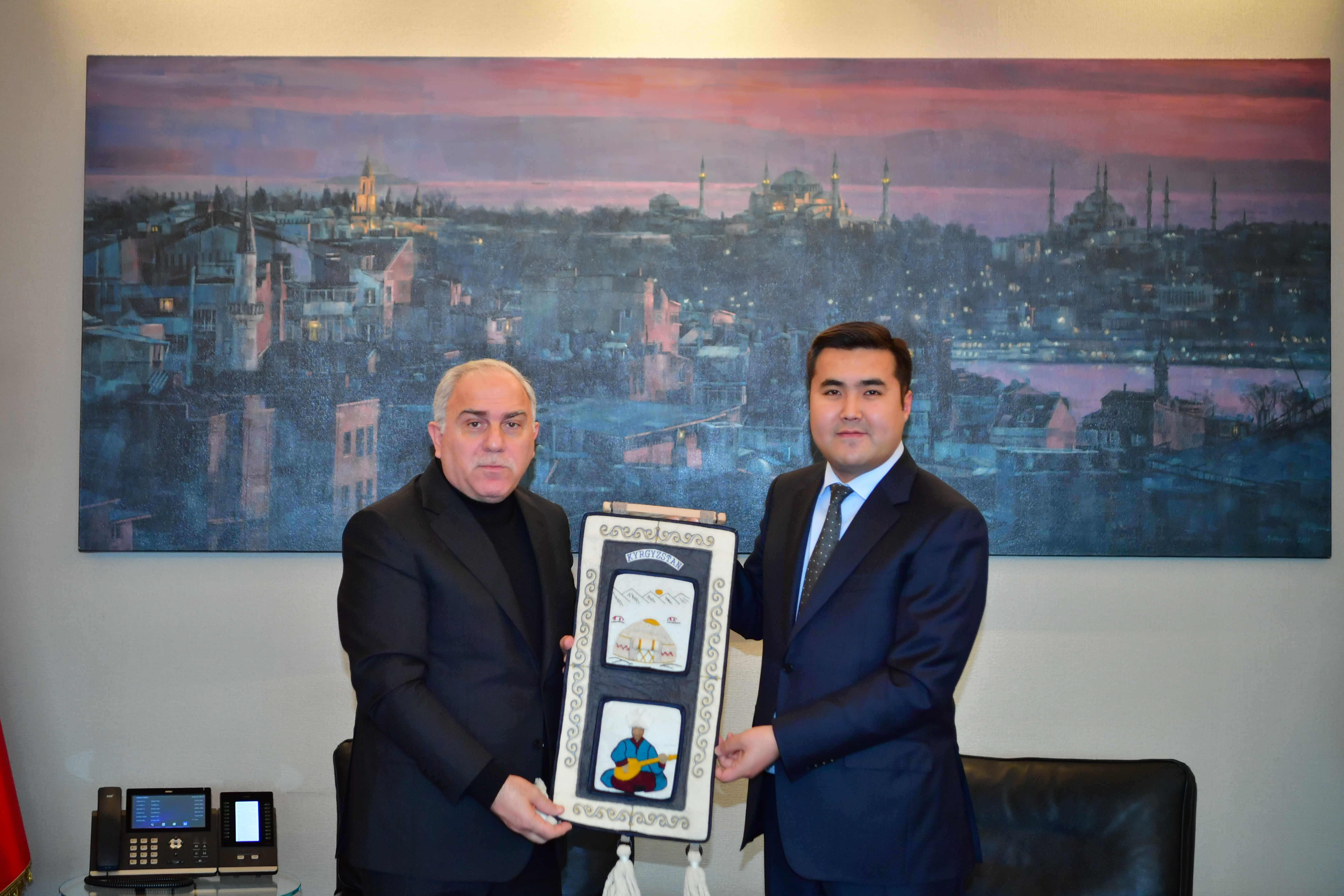 Чыңгыз Токтобеков Стамбул шаарынын Фатих районунун мэри менен жолугушту