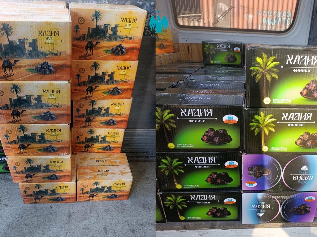 Салык кызматкерлери 7,6 тонна курманы мыйзамсыз алып кирүүгө бөгөт коюшту