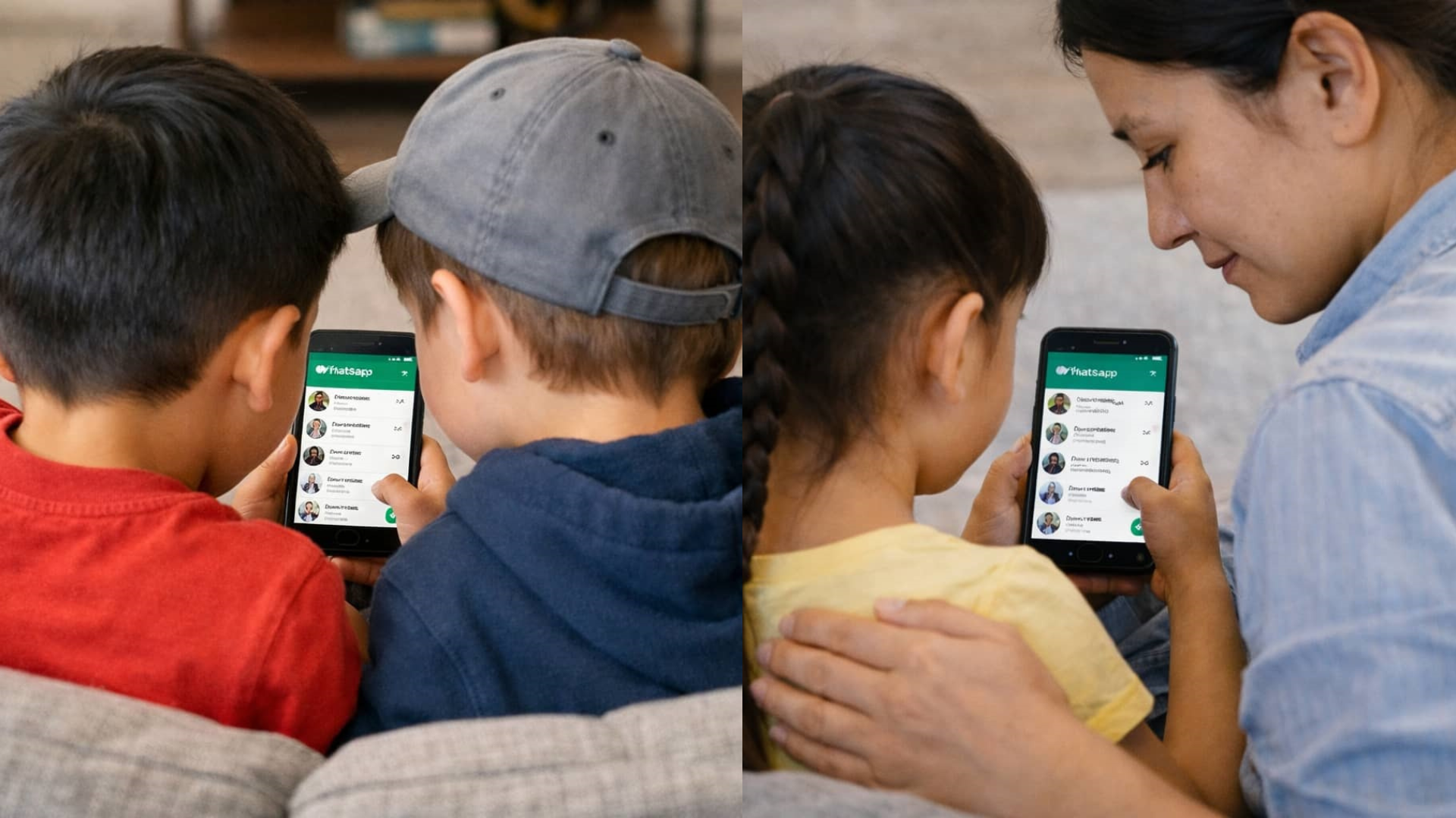 Балдар үчүн кандай whatsapp пайда болот?
