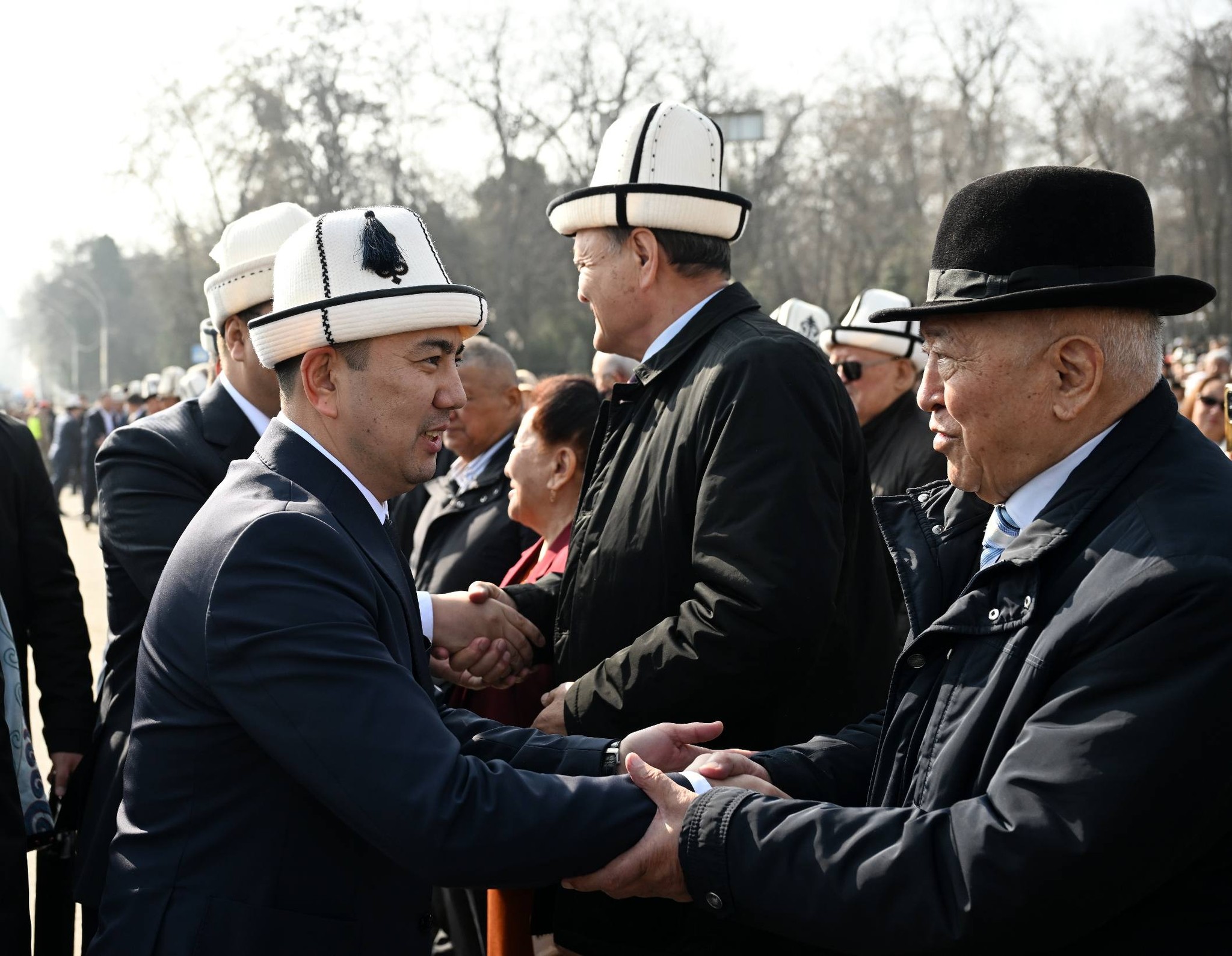 Төрага Марлен Маматалиев Нооруз майрамына карата Ош шаарында уюштурулган салтанатка катышты