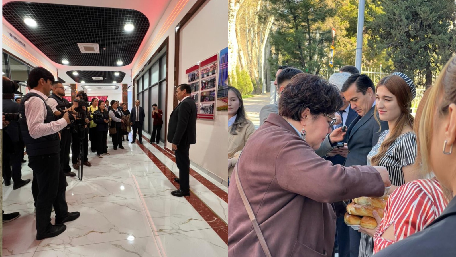 Кыргыз журналисттери Душанбе телеканалында