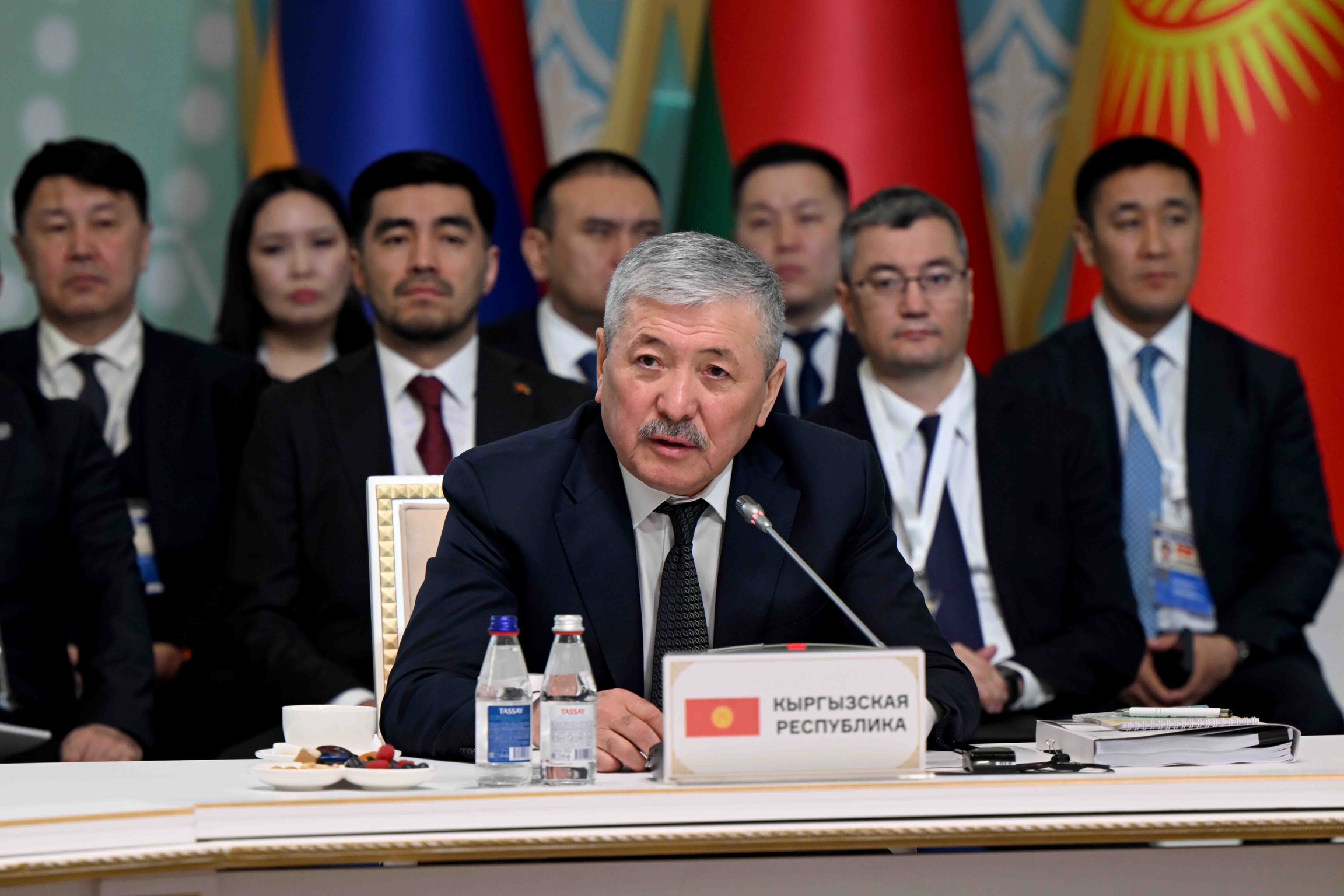 МинКаб Төрагасы Адылбек Касымалиев Евразия өкмөттөр аралык кеңешинин кеңейтилген курамдагы жыйынына катышты