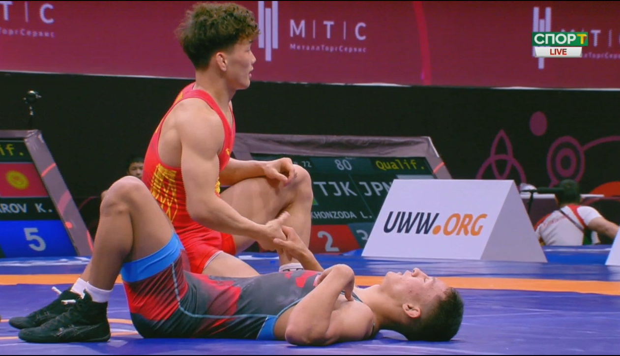 Курманбек Жапаров кытайлык атаандашына утулуп калды