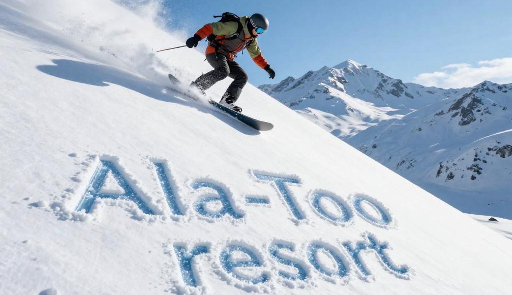 "Ала-Тоо Резорт" тоо-лыжа курортуна баруучу жол быйыл бүтөт