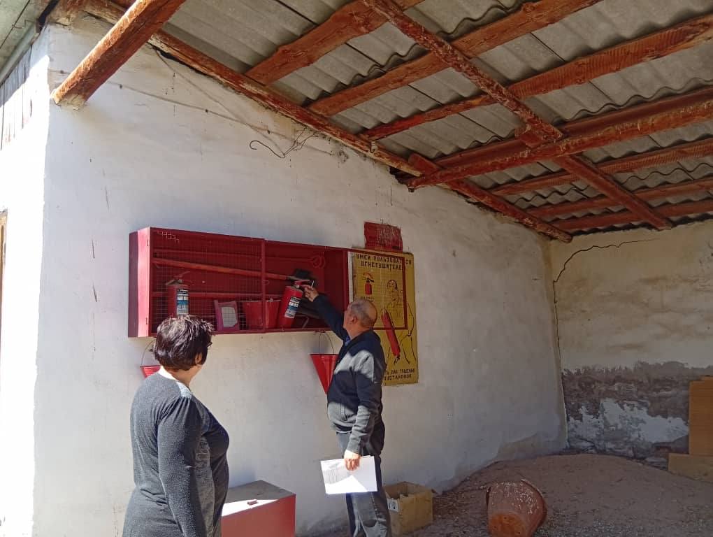 Маданий мекемелердин өрт коопсуздугу текшерилүүдө