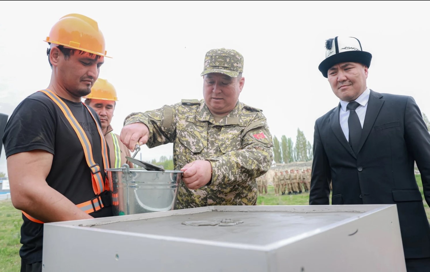 Ошто 150 орундуу жаңы аскер госпиталы курулууда 