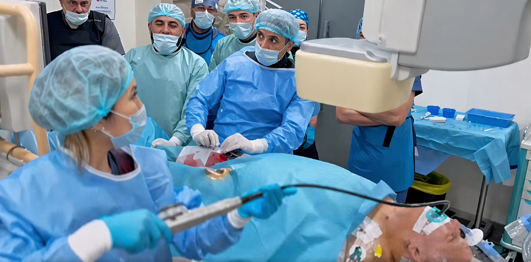 Көкүрөктү кеспей туруп жүрөккө операция жасалды