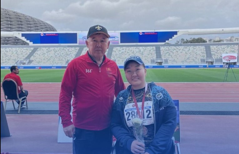 Адина Самыйбек кызы Дүйнөлүк Гран-При мелдешинде байгелүү орундарды ээледи