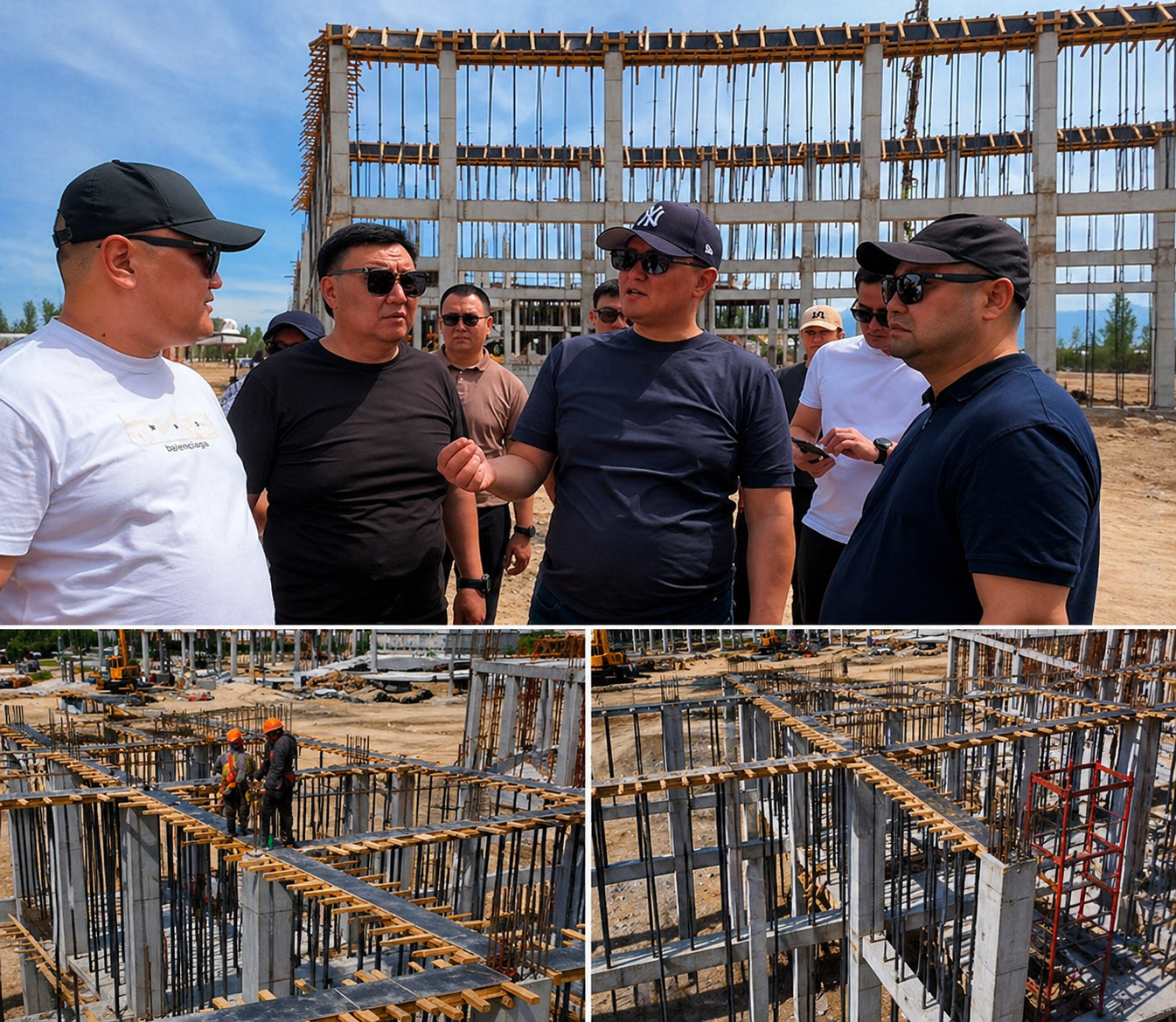 Нурдан Орунтаев “Баластан” борборунун курулушунун учурдагы этабы менен таанышты