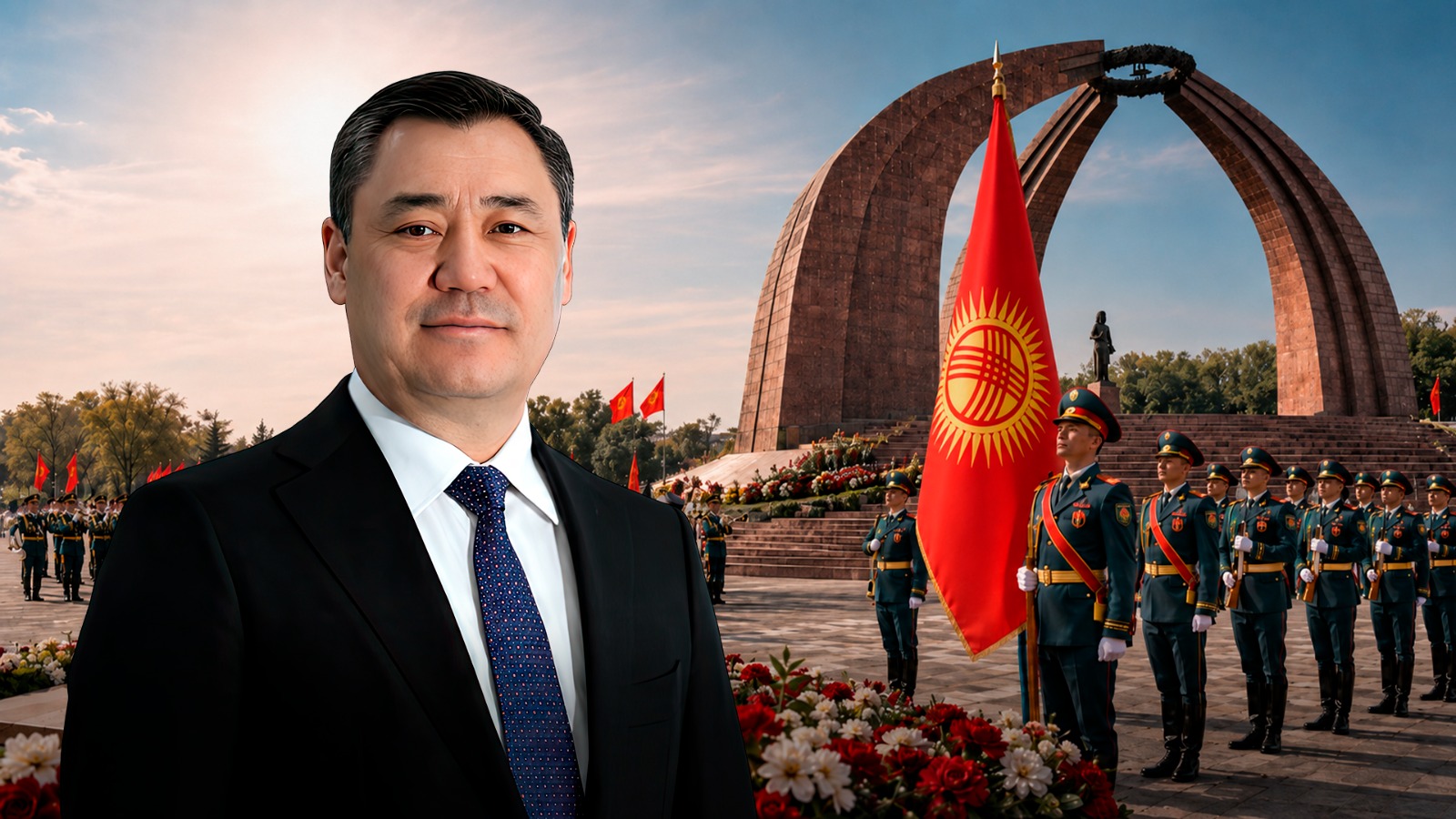 Улуу Ата Мекендик согуштагы Жеңиш күнүнө карата Президент Садыр Жапаровдун куттуктоосу