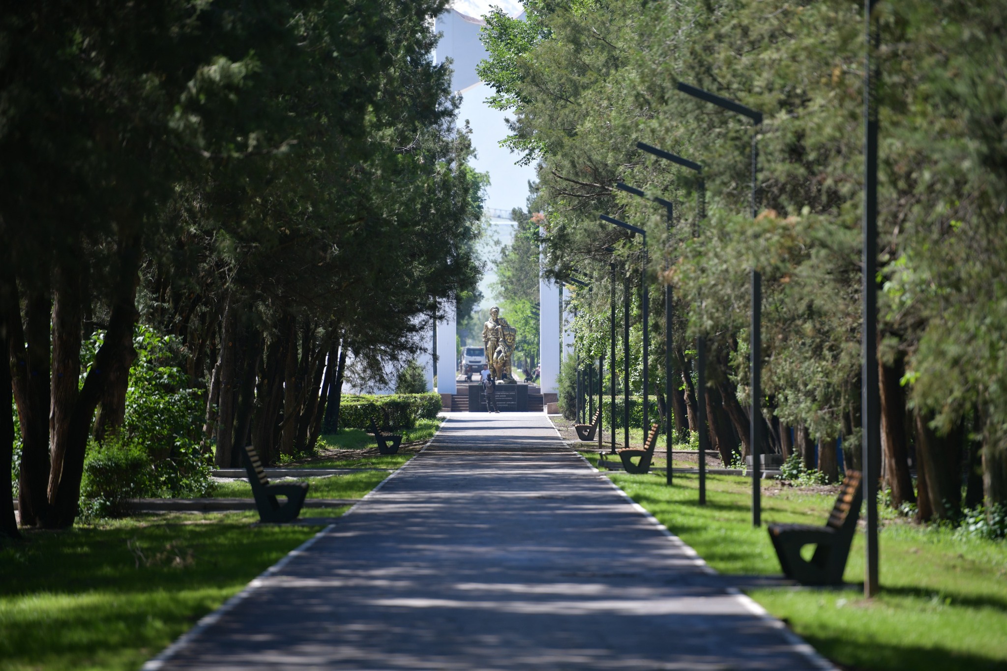 Ататүрк паркы заманбап эс алуу, спорт жана сейилдөө аймагына айланат