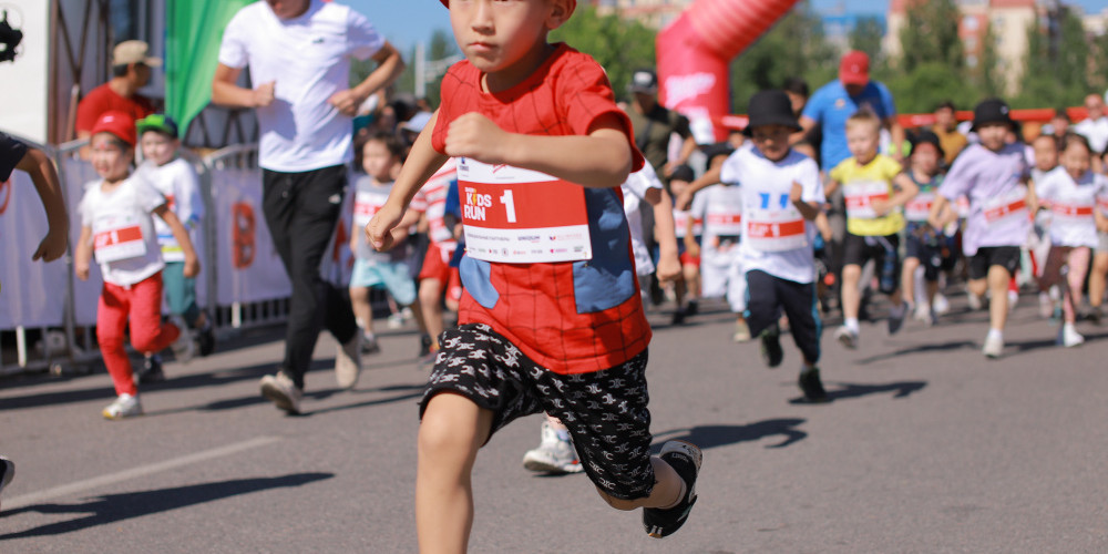 Бишкекте SHORO TAYKŪLŪK KIDS RUN балдар жарышы өтөт