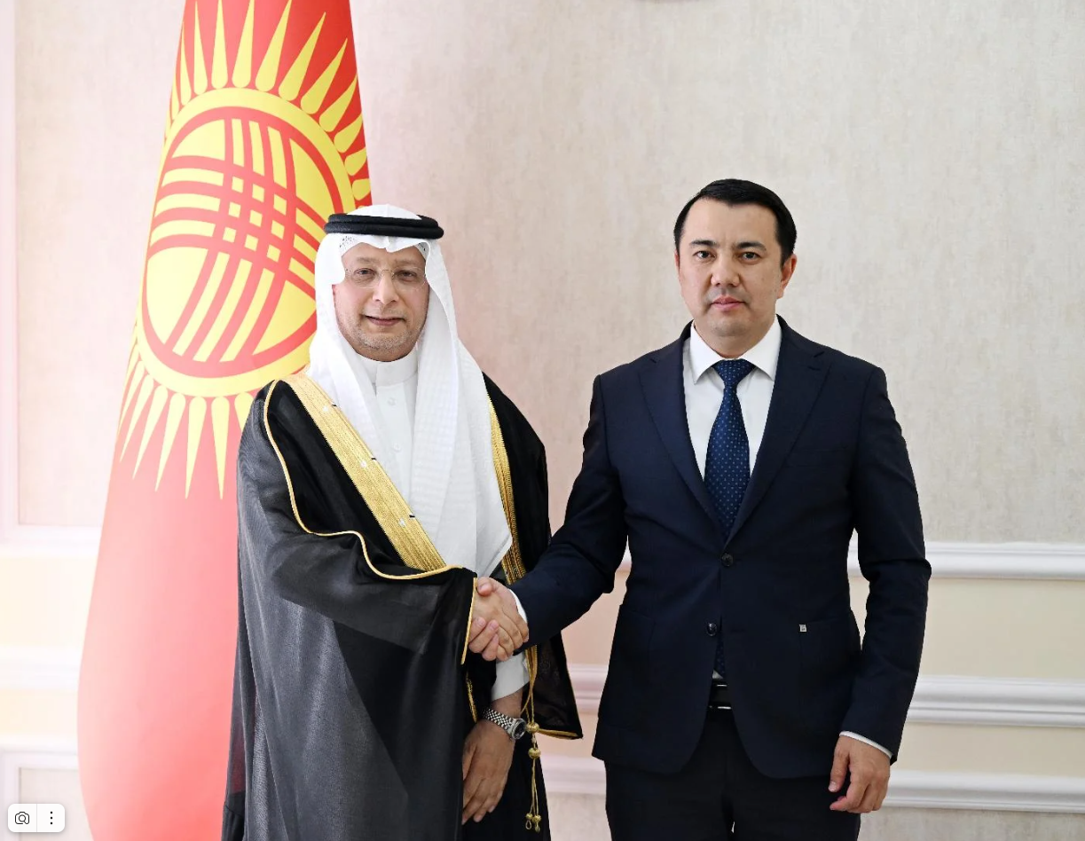 Жогорку Кеңештин төрагасы араб өлкөсүнүн элчисин кабыл алды