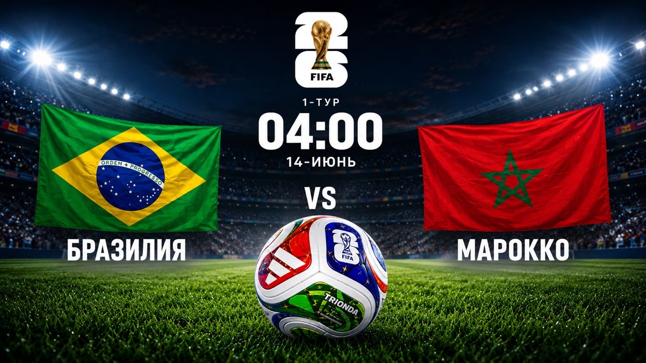 Дүйнө чемпионаты-2026: Бразилия жана Марокко курамалары күч сынашат