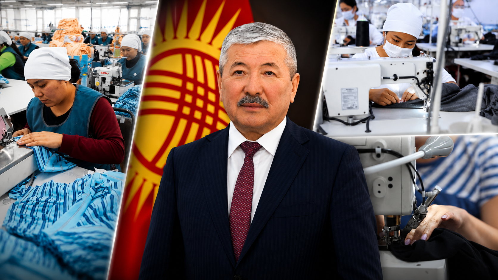 А. Касымалиев жеңил өнөр жай кызматкерлерин кесиптик майрамы менен куттуктады