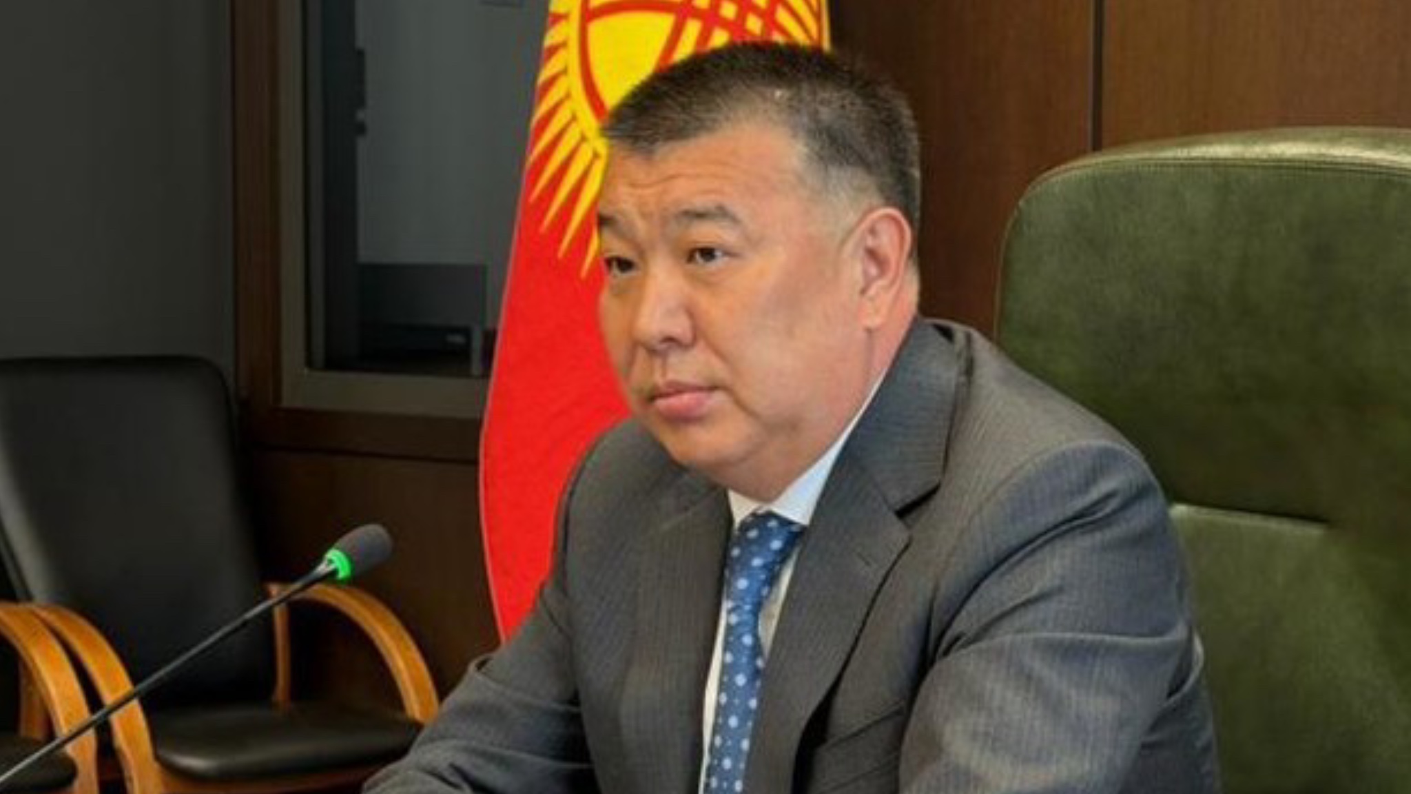 УКМК төрагасы Жумгалбек Шабданбеков башка ишке өткөндүгүнө байланыштуу ээлеген кызмат ордунан бошотулду