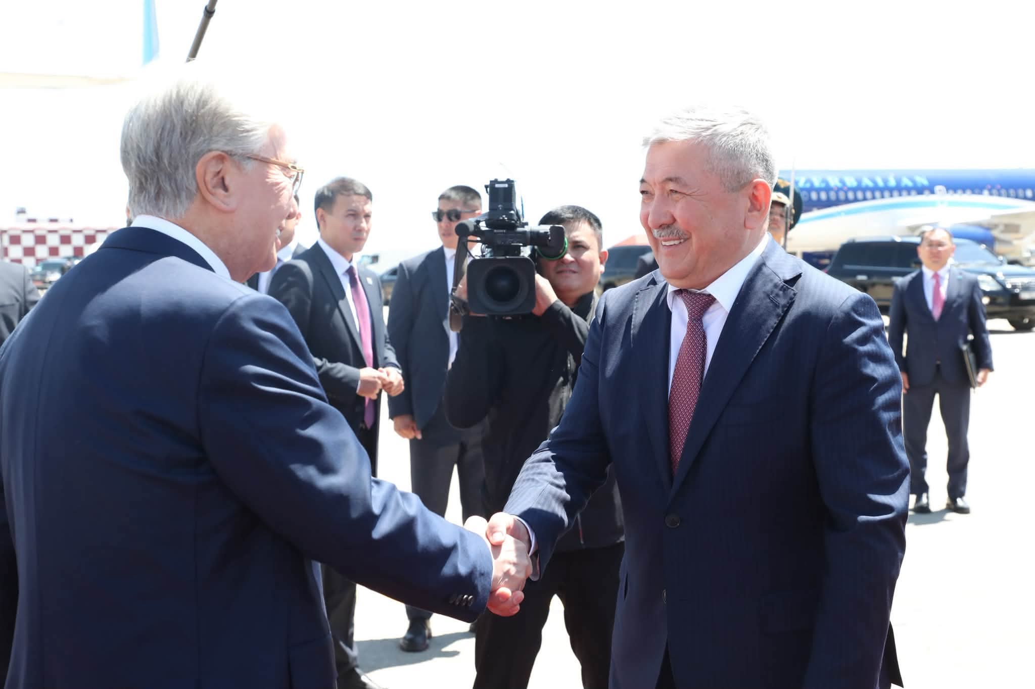 Кыргыз Республикасына Казакстан Республикасынын Президенти Касым-Жомарт Токаев келди