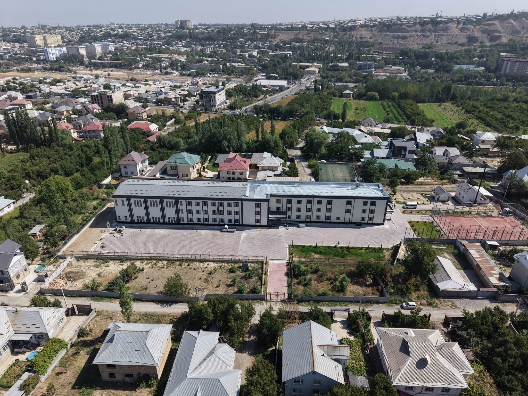 Ош: Төлөйкөндөгү жаңы мектеп сентябрда пайдаланууга берилет