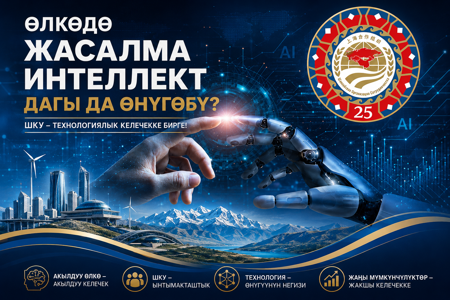 ШКУ өлкөлөрү жасалма интеллект жаатында кызматташат
