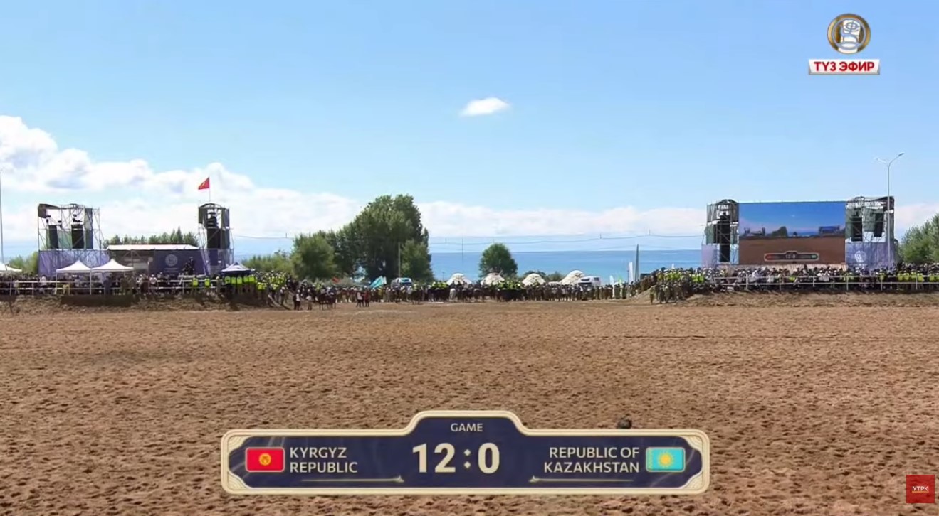 Кыргызстан курамасы Казакстан курамасын 12:0 эсебинде жеңди