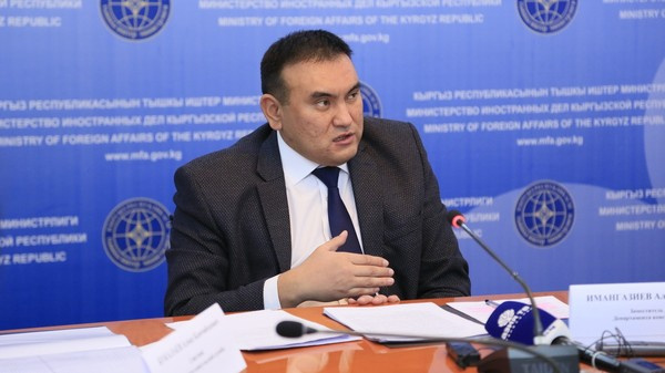 Алмаз Имангазиев эмгек, социалдык камсыздоо жана миграция министринин милдетин аткаруучу болуп дайындалды