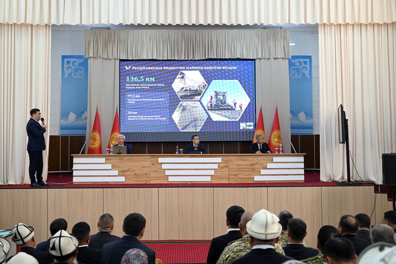 Мамлекет башчысы Садыр Жапаров Лейлек районун жана Сүлүктү шаарын өнүктүрүү долбоорлору менен таанышты
