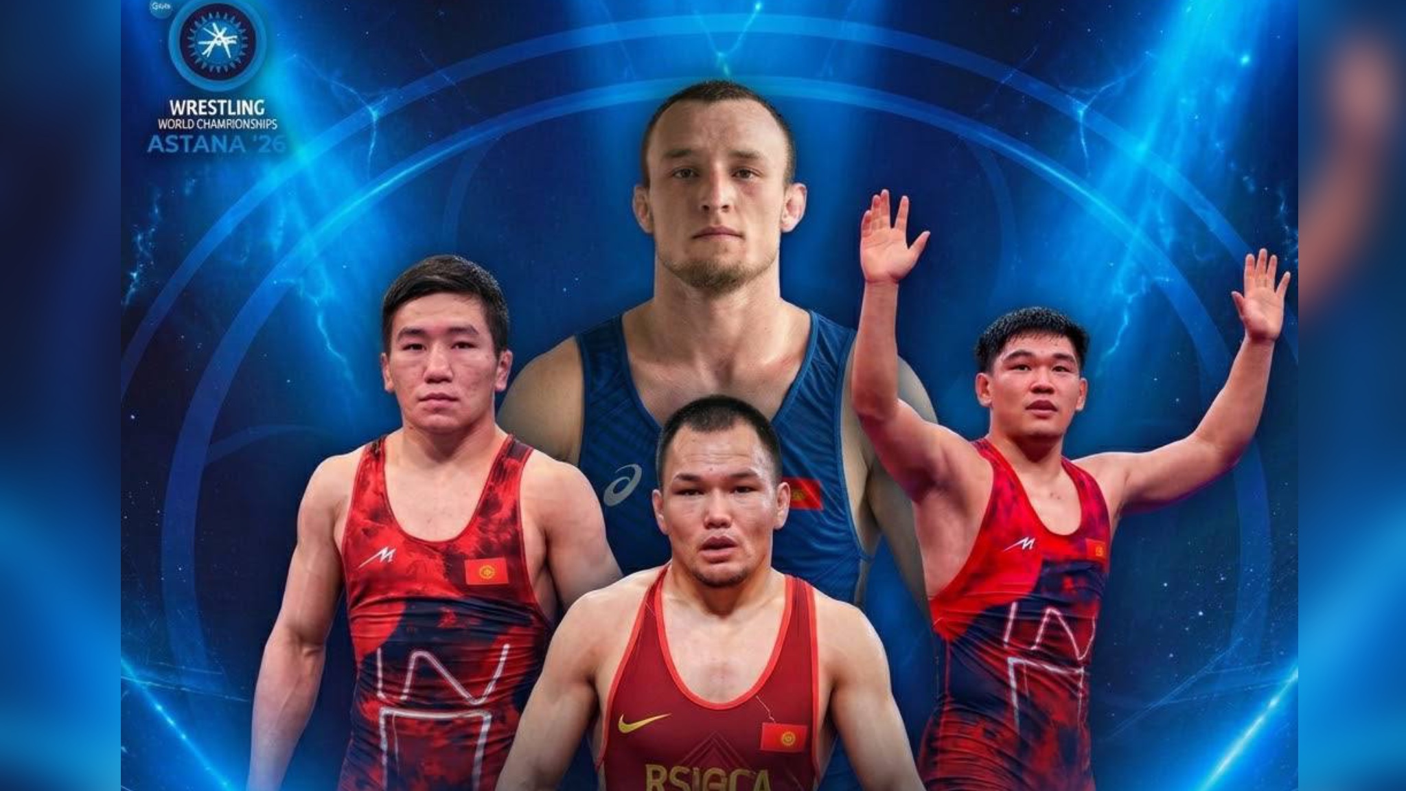Бүгүн Дүйнө чемпионатында Кыргызстандын төрт балбаны эркин күрөш боюнча мелдеш өткөрөт